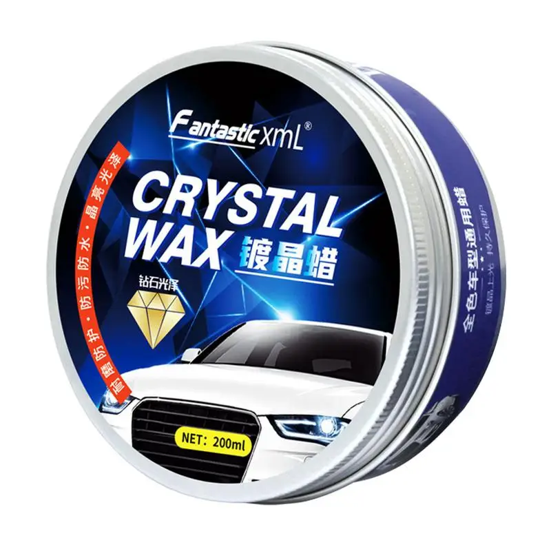 

Coating Crystal Wax Hard Glossy Carnauba Wax Coating Care Car Scratches Fast Repair With Waxing Sponge And Towel