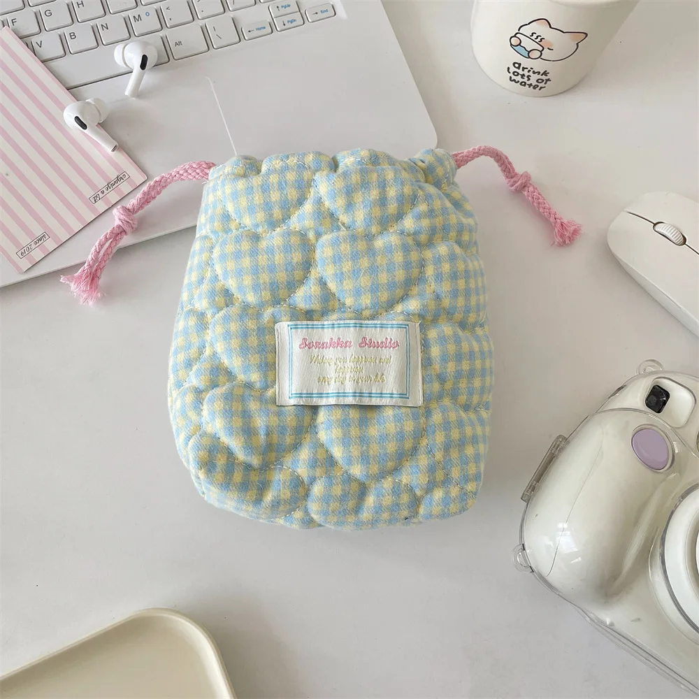 Черная сумка для хранения камеры Polaroid, портативная сумка на шнурке, женская сумка для телефона, сумки для ключей, наушников, помады, сумки на шнурке