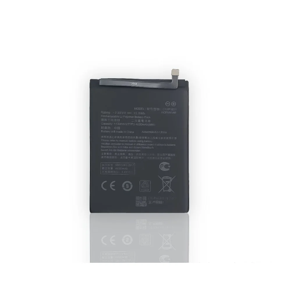 Оригинальный аккумулятор C11P1611 4130 мАч для ASUS Zenfone 3 Max Z3 ZC520TL ZB570TL X018DC X008DB PegASUS X008 X008D