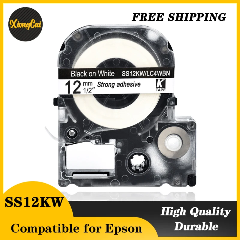 Совместимая лента для этикеток Epson 1 шт. 12 кВт 9 6 18 24 используется EPSON