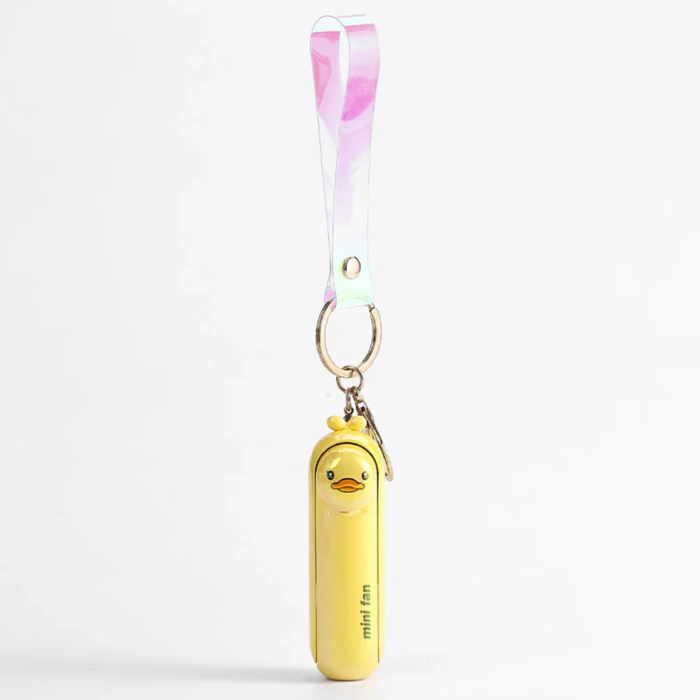 

Симпатичный охлаждающий вентилятор со скрытыми лопастями — портативная зарядка через USB и складная | Портативный/стол двойного назначения с веревкой