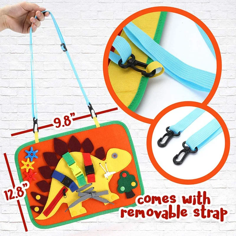 Фото Моющаяся плотная доска Монтессори для малышей, 3D детская история, тканевая книга, раннее обучение, привычки для развития знаний, Прямая поставка №3
