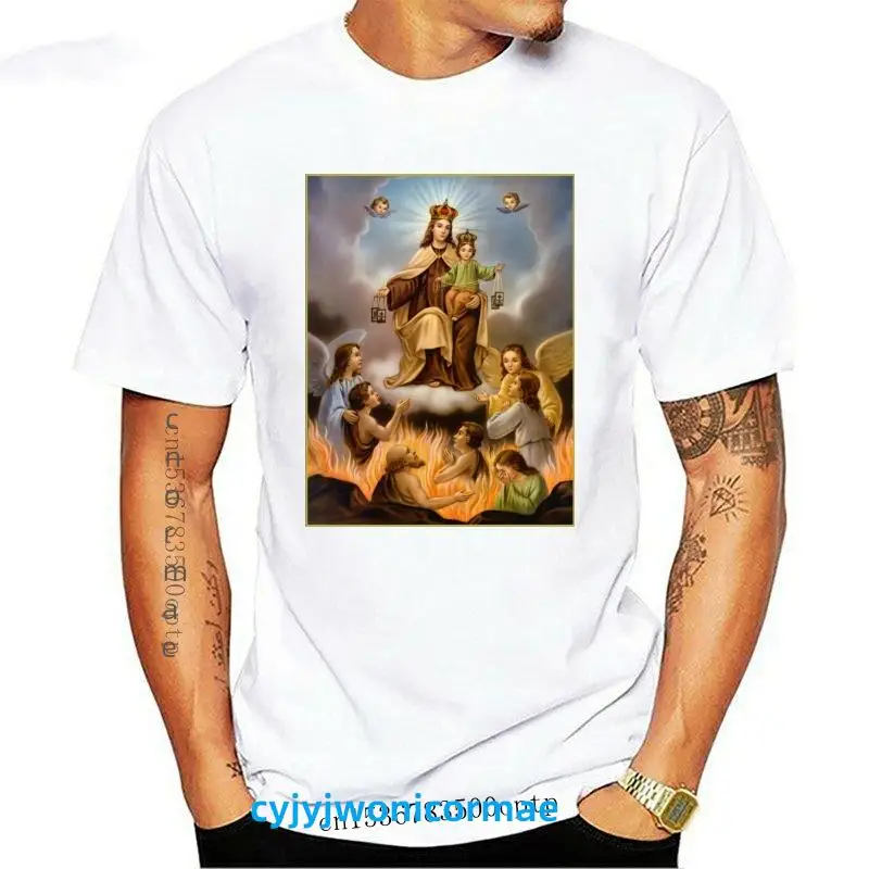 

Мужская одежда Our Lady Of Mount Carmel Scapular унисекс футболка St Тереза авилы подарки