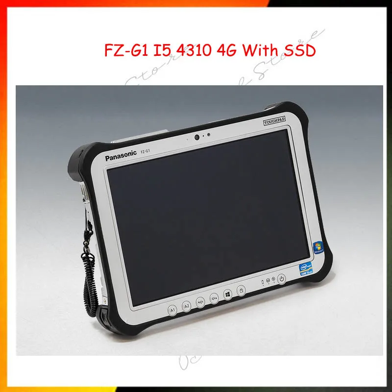 

Military Rugged Panasonic Thoughbook FZ-G1 Diagnostic Tool I5 4310 4g/8g ram with 256gb SSD/windows /Pen for Star C4/C5/C6/6154