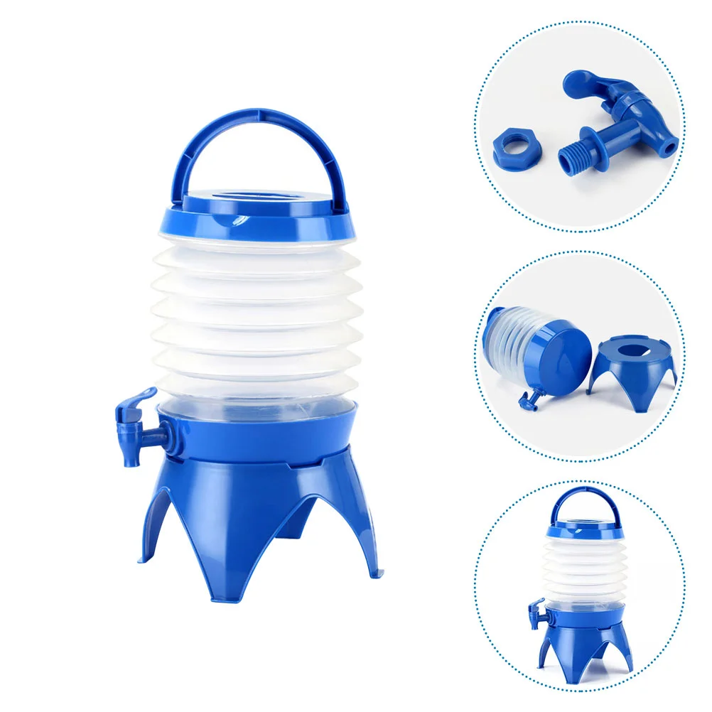 

Camping Water Jug Collapsible Water Container Water Pitcher Fridge Camping Water Tank Plastic Drink Dispenser Lemonade Dispenser