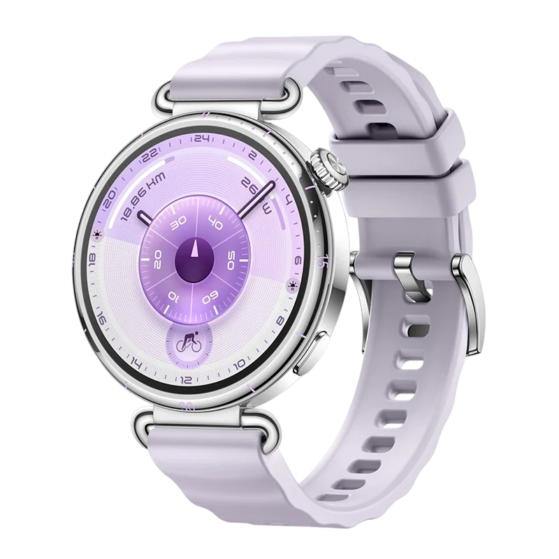 Фото Официальный ремешок подходит для Huawei Watch GT6 41 мм, быстросъемный силиконовый ремешок с кнопкой для Huawei Watch 5/GT5pro 42 мм GT5 GT4 41 мм №2