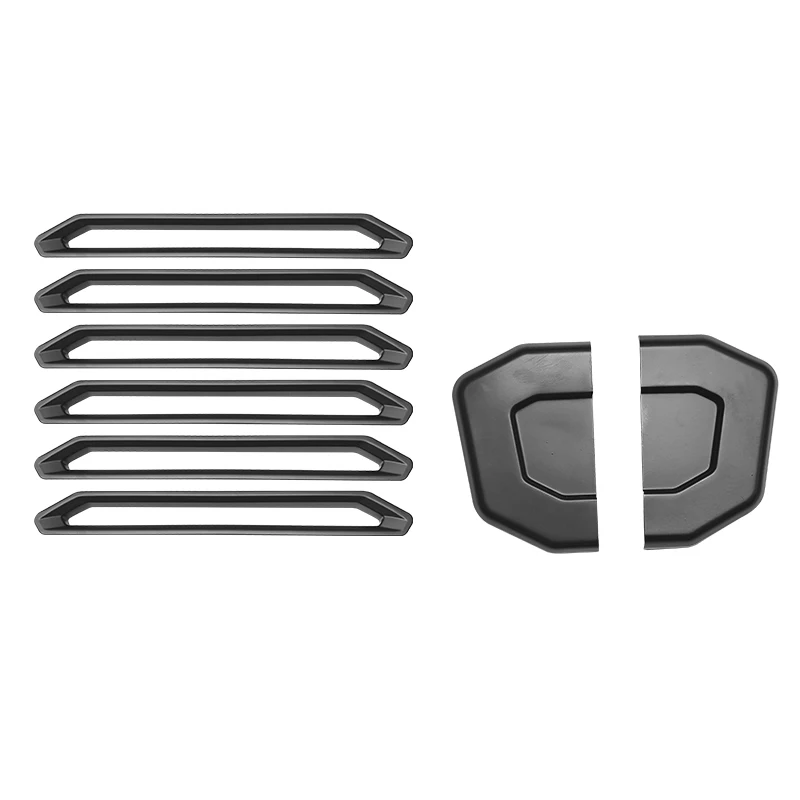 

Для Chery Jetour T2 2024 2023 Автомобильная багажная стойка декоративная наклейка на крышку Декоративная полоса прицеп крючок крышка автомобильные аксессуары