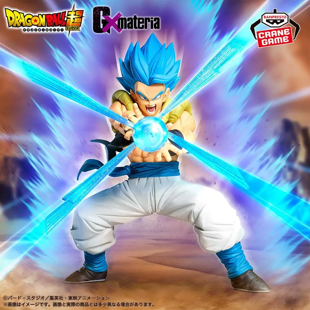 Фото В наличии: Фигурка BANPRESTO Gxmateria Dragon Ball Super Gogeta, аниме-модель, игрушка №2