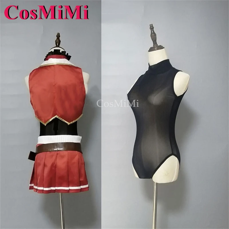 CosMiMi аниме VTuber Hololive Houshou Marine косплей костюм милая изящная униформа наряд