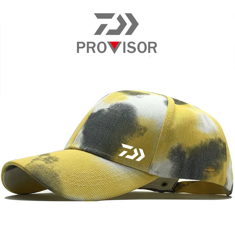 

Daiwa Fishing Cap Men and Women Fishing Breathable Sun Hat 2022 Summer Outdoor Sports Riding Windproof Sun Hat Peaked Cap