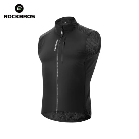 ROCKBROS Флисовый велосипедный жилет мужской