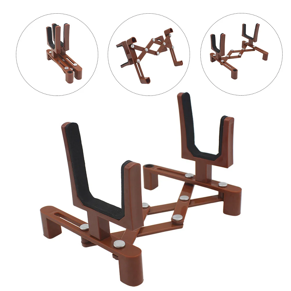 

1pc Reliable Practical Useful Foldable Violin Bracket Violin Floor Bracket for Violin