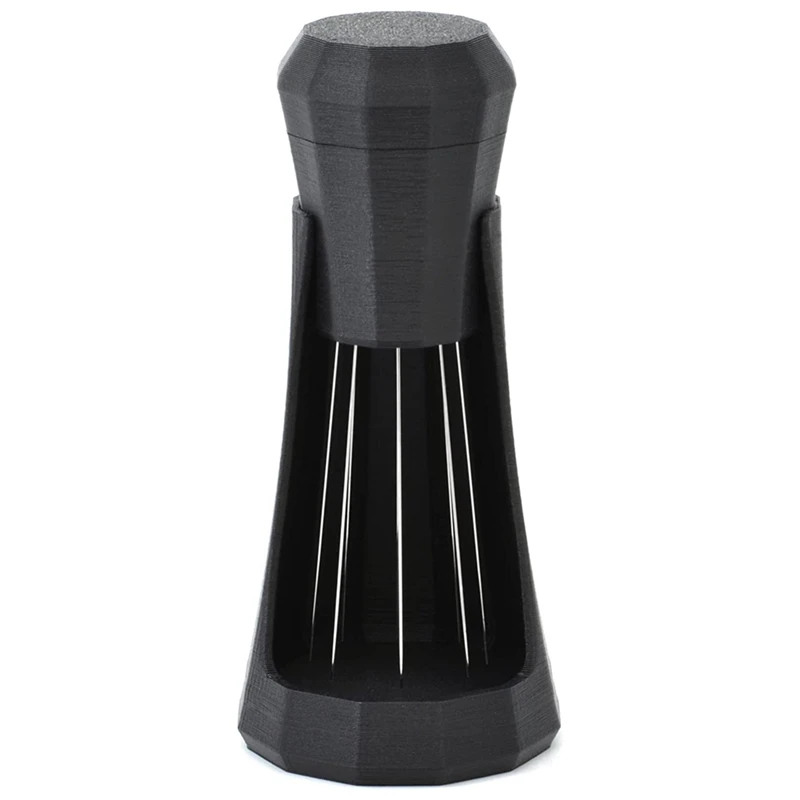

Espresso Coffee Stirrer WDT Tool And Self-Aligning Stand Coffee Stirring Tool Black