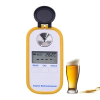 0 50 brix content for beer or wine alcohol tester handheld beer digital refractometer
