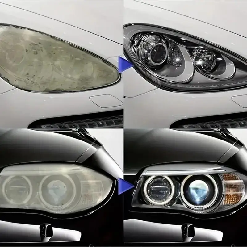 Набор для полировки фар комплект чистки и ремонта покрытие защита от УФ