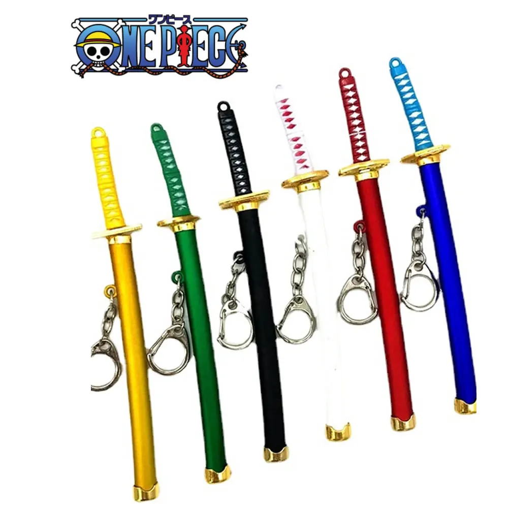 

Брелок с героями мультфильмов из аниме, цельные брелки Roronoa Zoro, аксессуары для экшн-фигурок, меч Kitetsu, модель игрушки, детские игрушки, подарк...