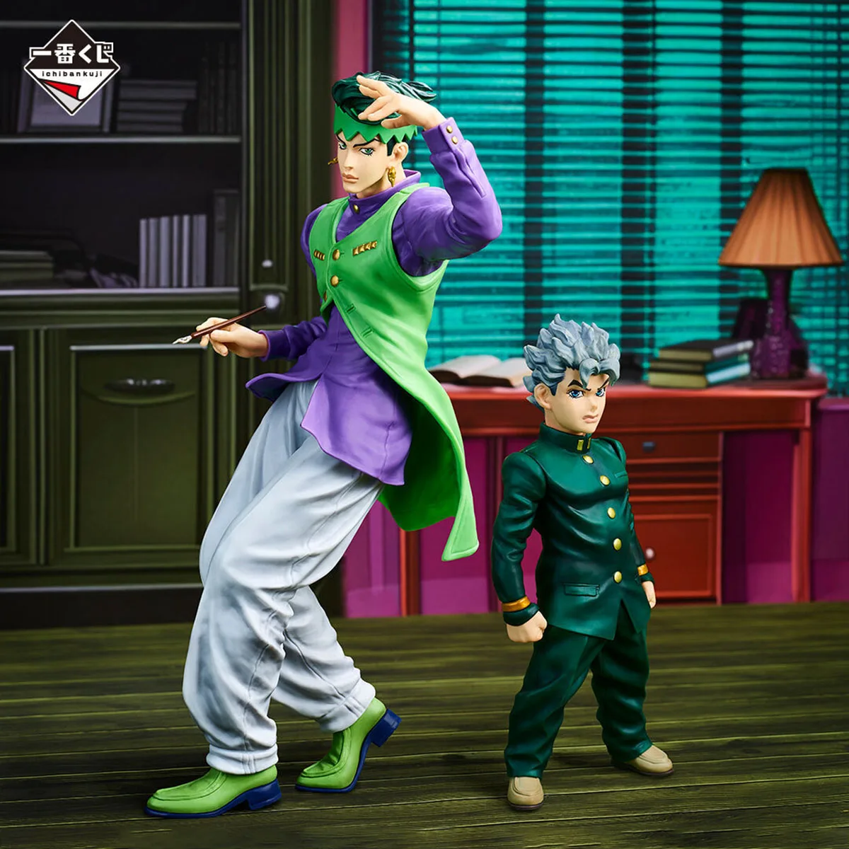 100% оригинал Bandai Spirits Ichiban Kuji Jojo No Kimyou Na Bouken Kishibe Rohan аниме-фигурка коллекция