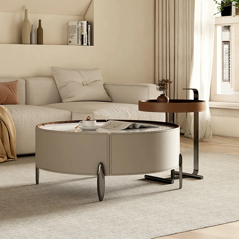 Итальянский компьютерный журнальный столик в скандинавском стиле для хранения