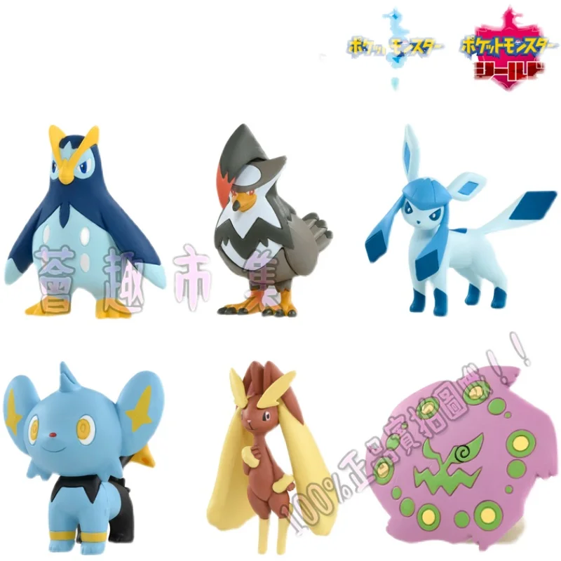 

Экшн-фигурка оригинальный TOMY Pokemon MS Prinplup Ice Eon Staraptor Lopunny Shinx Spiritomb ручная работа готовый продукт