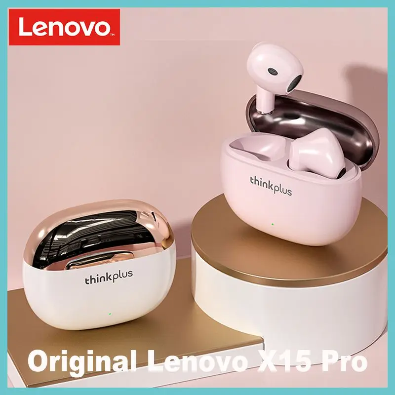

Оригинальные беспроводные наушники Lenovo X15pro, Bluetooth 5,1, наушники с сенсорным управлением, наушники-вкладыши с шумоподавлением, с долгим времен...