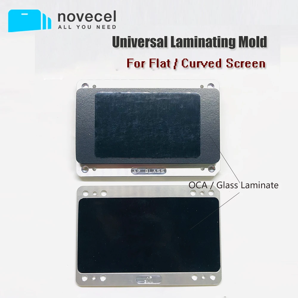 

New Universal Laminating Mold for Flat Curved Screen OCA film Laminating Mobile Phone Repair Tool fit Novecel Q5 YMJ Laminator