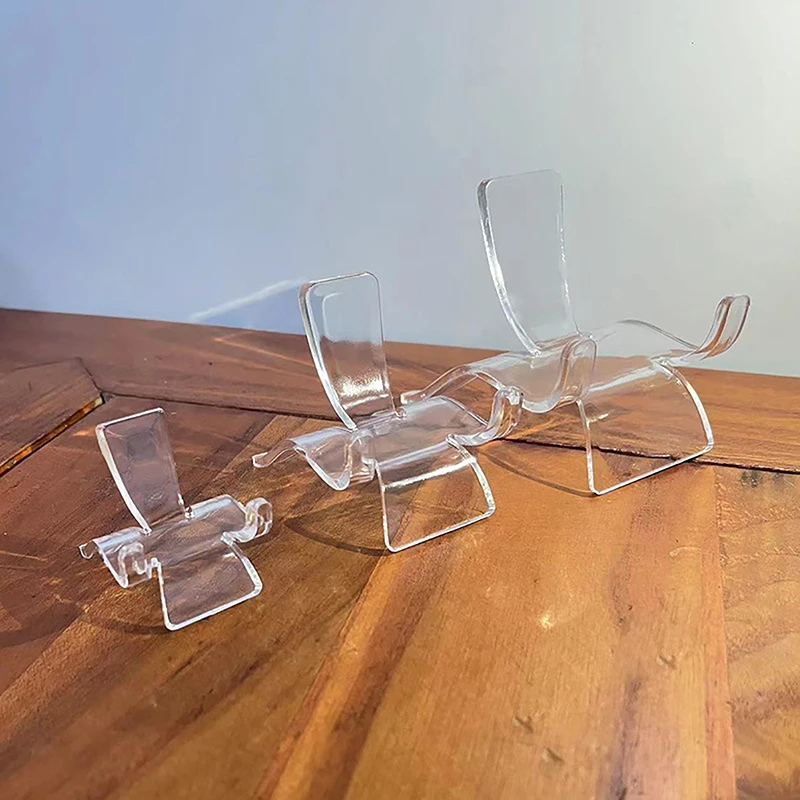 10 шт. бутиковый магазин ожерелье реквизит для демонстрации прозрачная акриловая подставка для ювелирных изделий каменная кристальная модель стенд для демонстрации