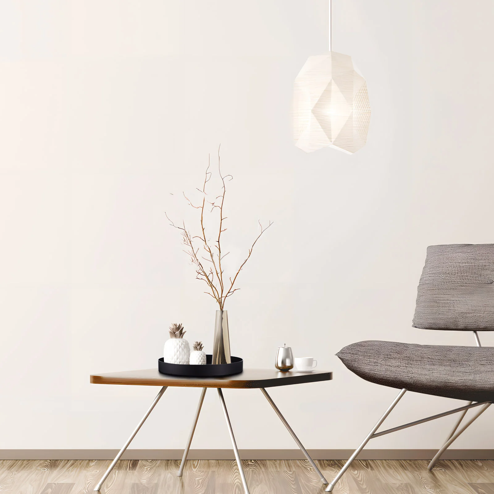 Металлический поднос круглый черный большой журнальный столик подносы из