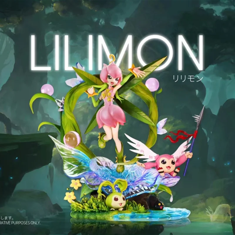 20 см фигурки Digimon Lillymon Picklemon аниме фигурка Tanemon Nyokimon статуя модель коллекция