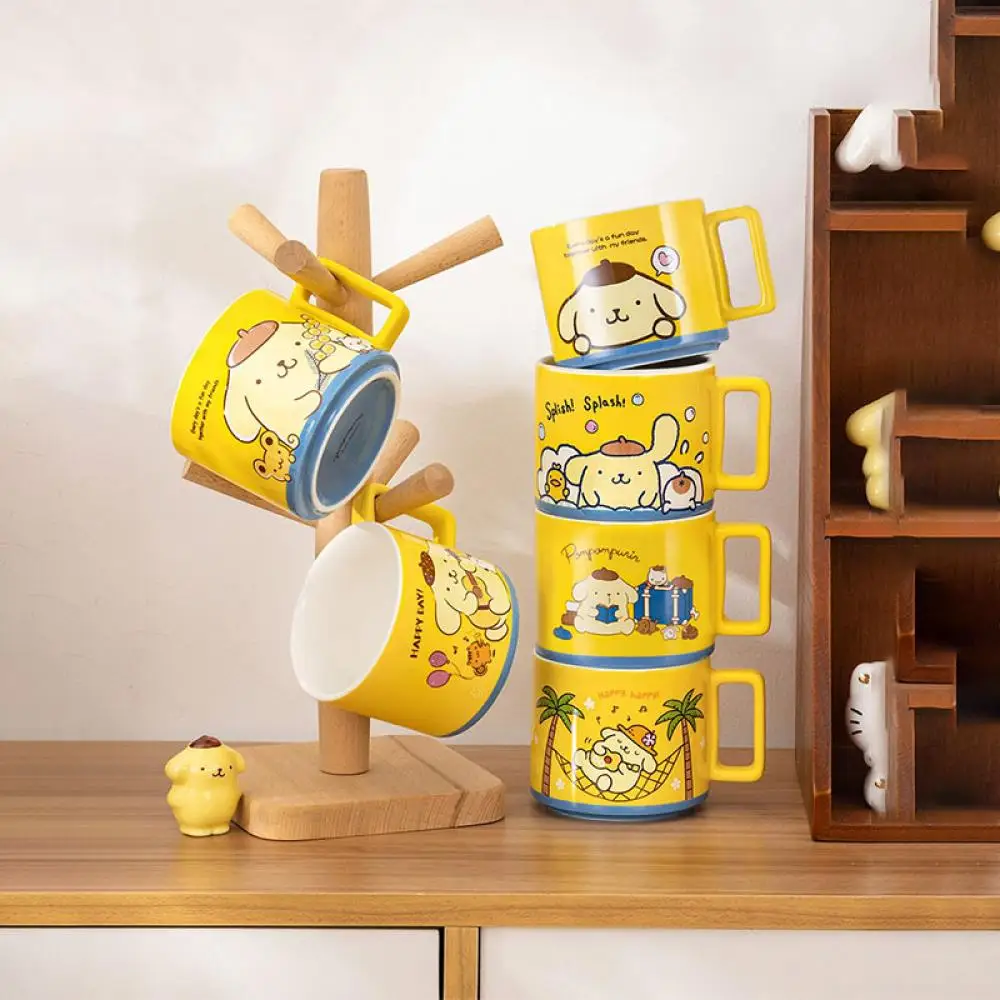 

Hello Kitty Mug Kawaii Sanrio Anime Figure Cinnamoroll 300Ml Coffee Water Cup Ceramics Milk Office Breakfast Make Tea Household