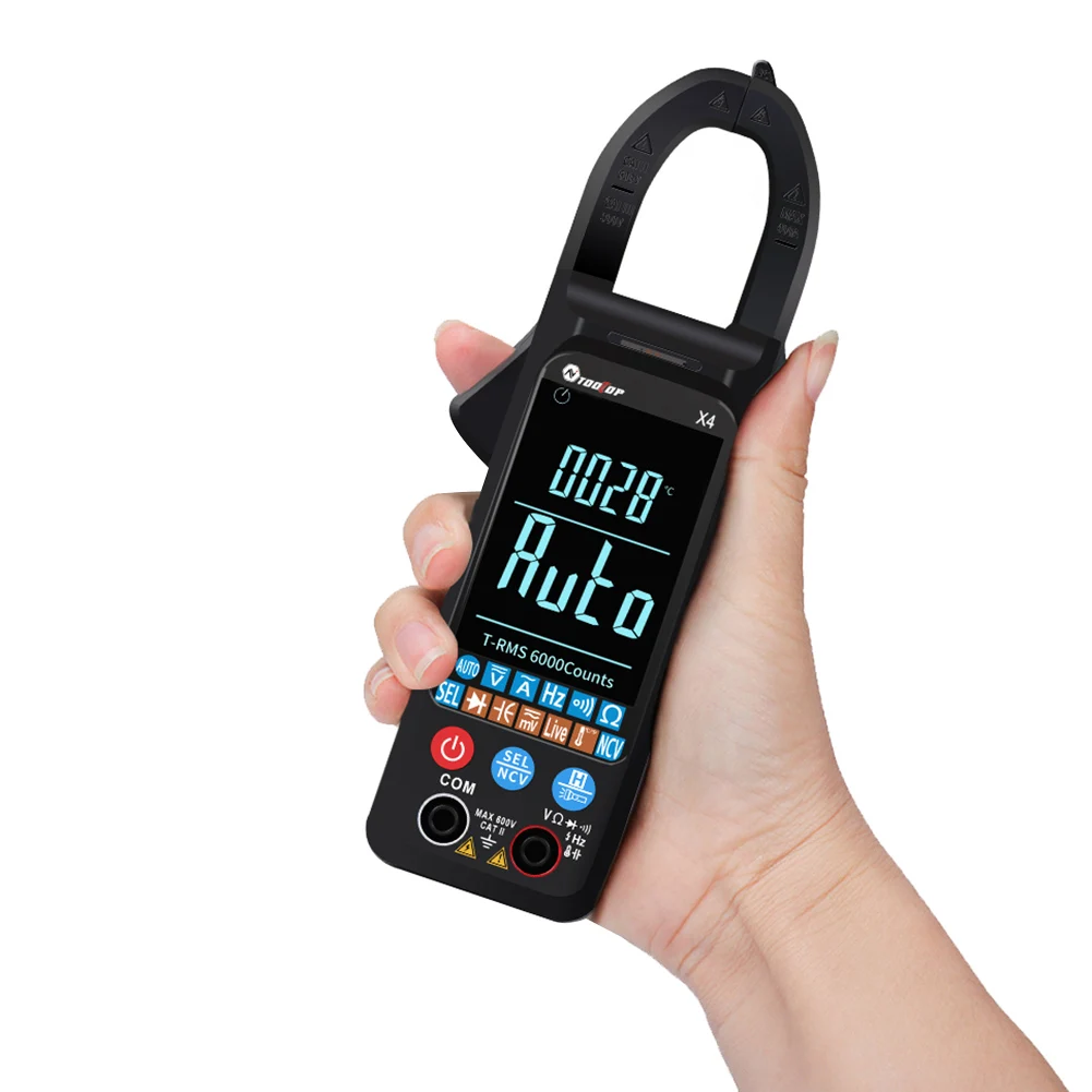 

LCD Display Smart 6000 Count Multimeter LCD Display Electric Resistance Capacity Detector Electrical Instruments