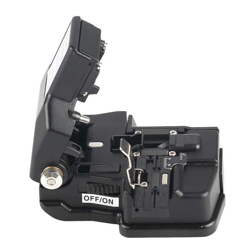 HS-30High Precision Fiber Cleaver Fiber Cable Cleaver Bare Fiber Pigtail Leather Cable Three-in-One Fiber Cutter