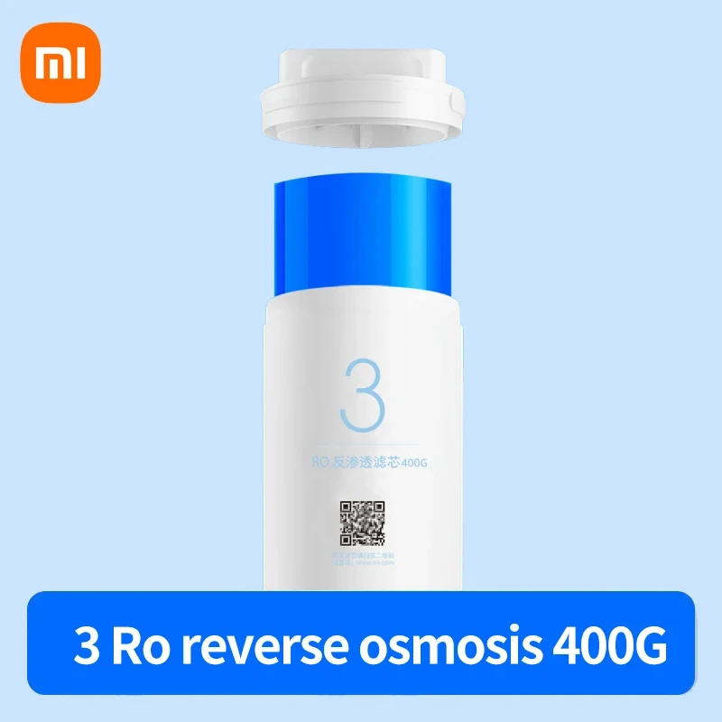 

Очиститель воды Xiaomi Mi No 3 400G, мембранный фильтр обратного осмоса, смартфон, пульт дистанционного управления, бытовая техника RO