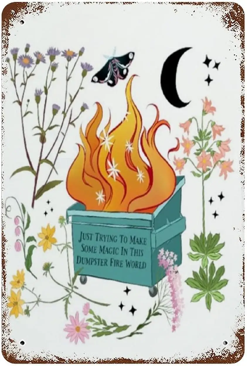 Просто стараемся сделать небольшую магию в этом мусорном баке пожарный мир