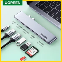 UGREEN USB Type C 허브 듀얼 USB-C-HDMI RJ45 USB PD 3.0 SD for MacBook Pro 에어 어댑터 Thunderbolt 3 Dock USB C 3.1 Type-C 허브