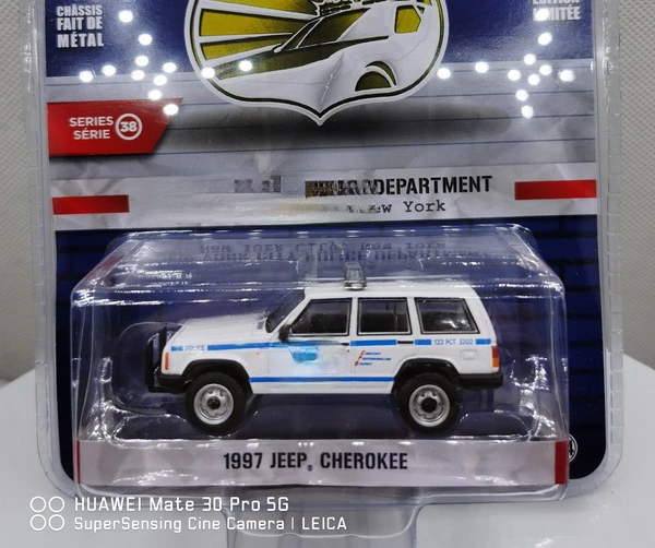 Новинка джип Cherokee GREENLIGHT 1:64 1997 коллекция металлическая модель литые модели
