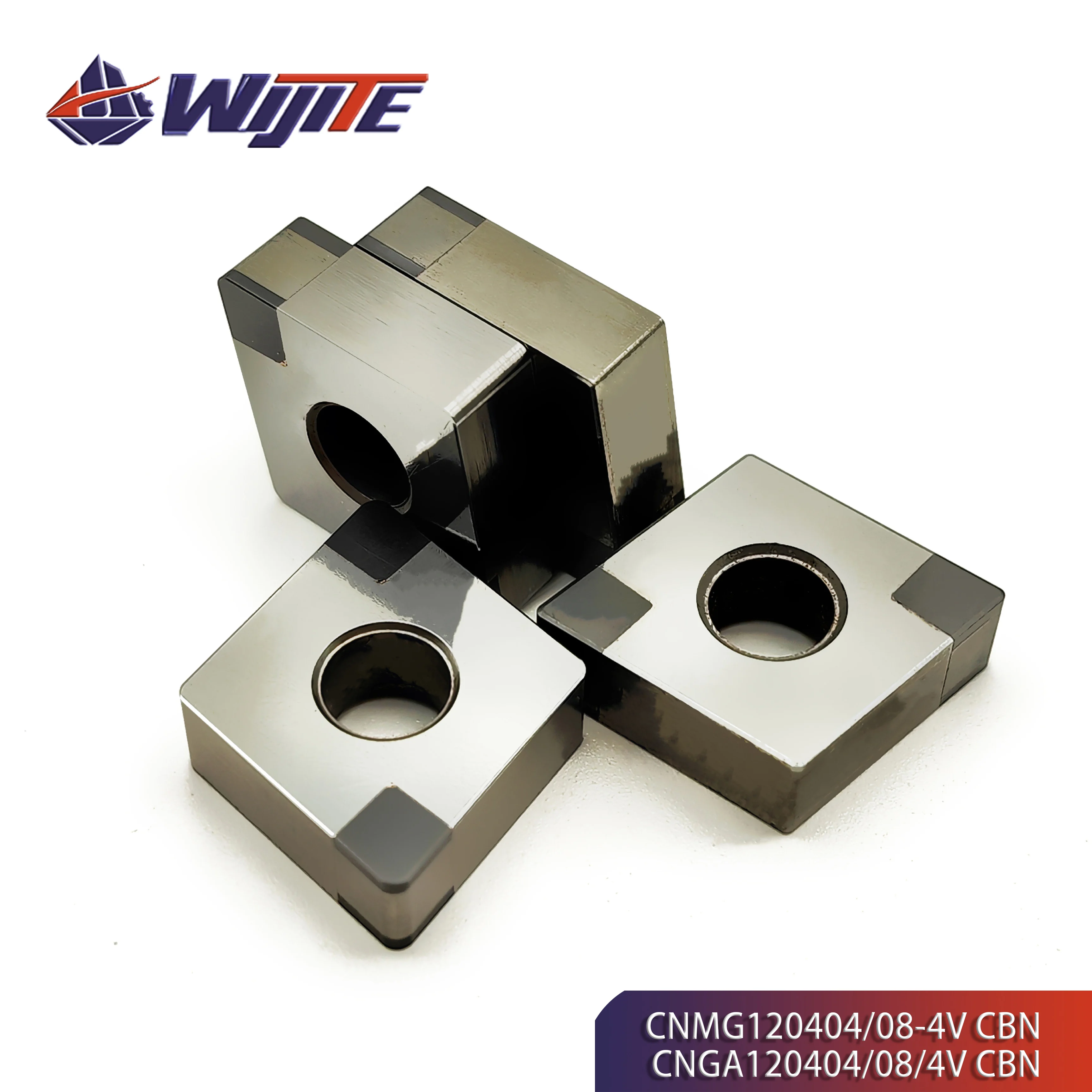 CBN CNMG120404 08 12-4V CNGA120404 08  high hardness turning tool, cubic boron carbide material for quenched steel cast iron