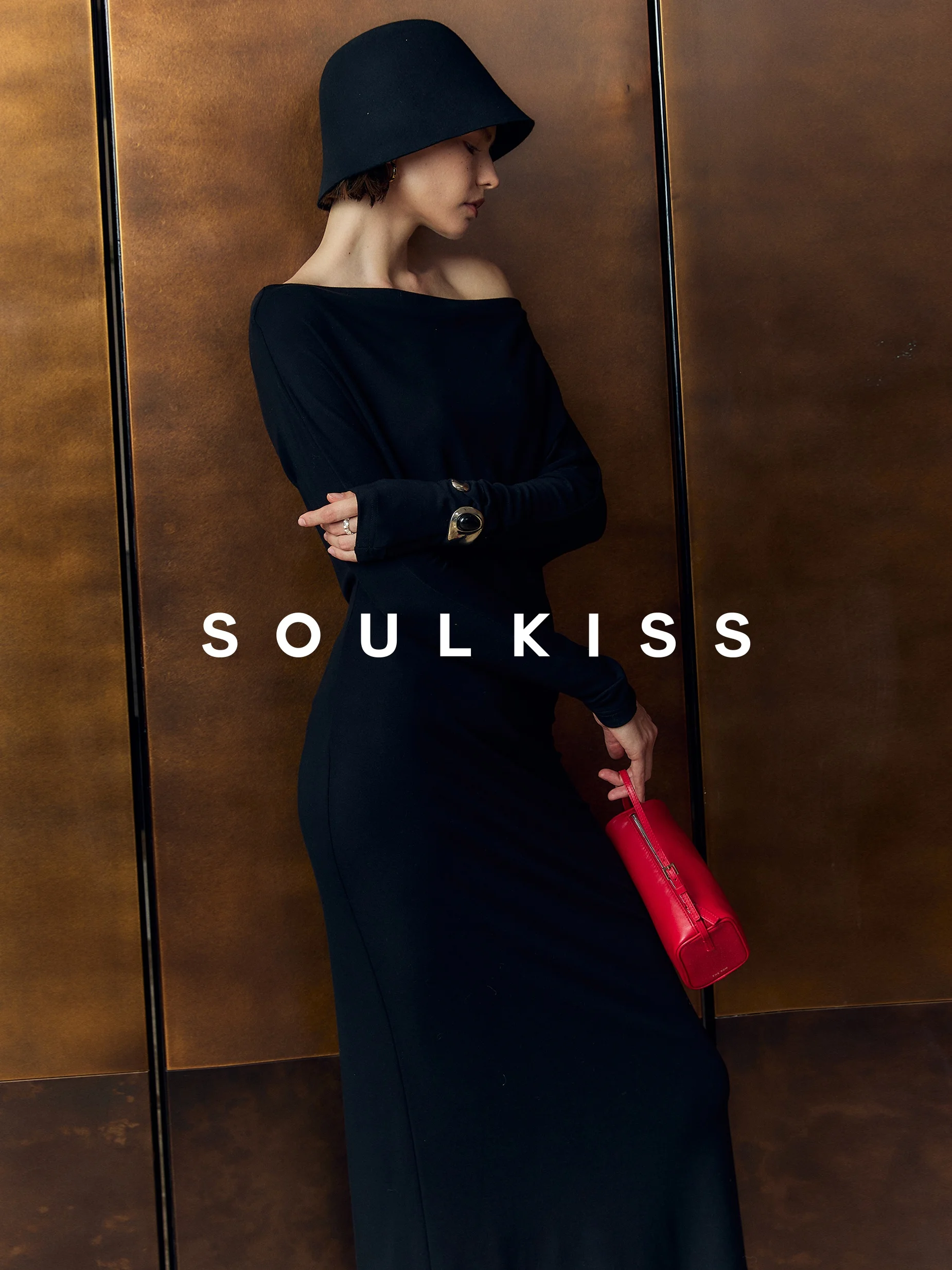 Soulkiss Sle B Запасное австрийское импортное платье богини Lanjing с асимметричным