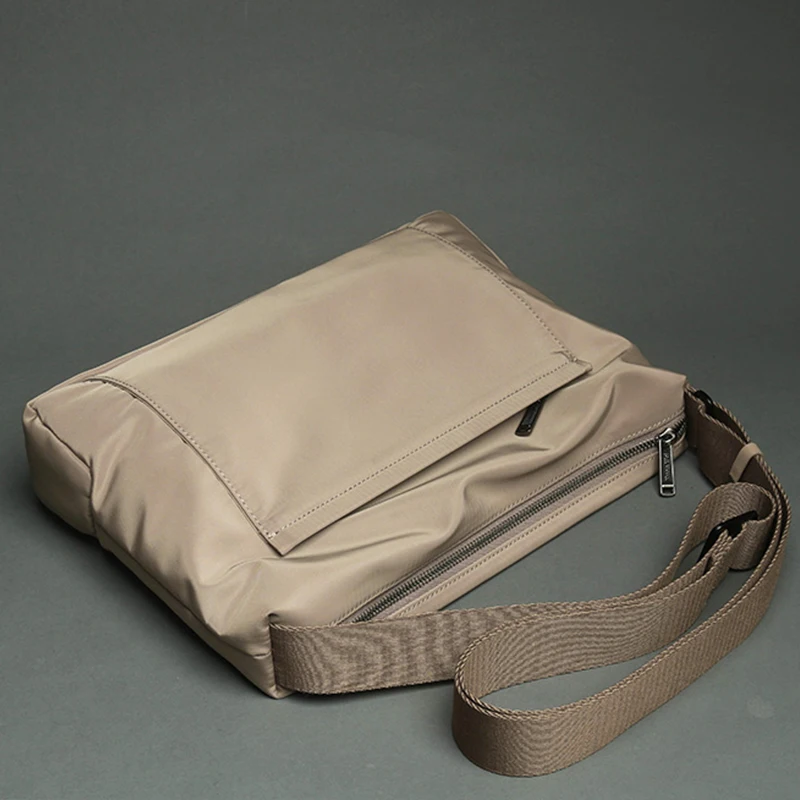 Модная мерсеризационная сумка-мессенджер цвет хаки Повседневная Холщовая Сумка