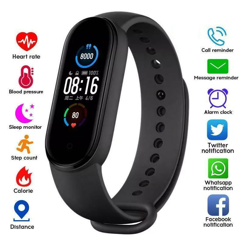 

watch female male smartwatch for ios android electronic wristband sport tracker fitness digital wrist watch