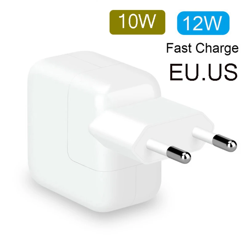 12W 2.1A Fast USB Mobile Phone Charger for iPhone 14 7 8 X X