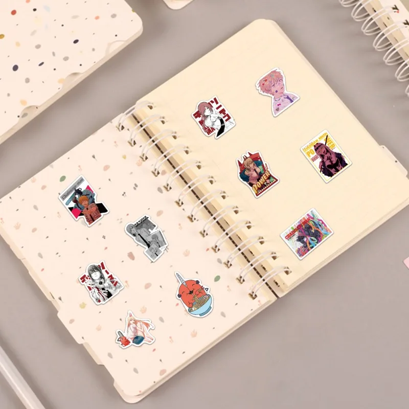50 шт. японское аниме бензопила граффити Мультяшные наклейки украшение