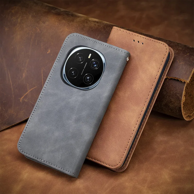 Фото Магнитный чехол-флип для Honor Magic 6 7 8 Pro 5G, кожаный чехол-кошелек для Huawei Honor Magic8 Pro, чехол для Honor Magic 8 7 6 Lite №2