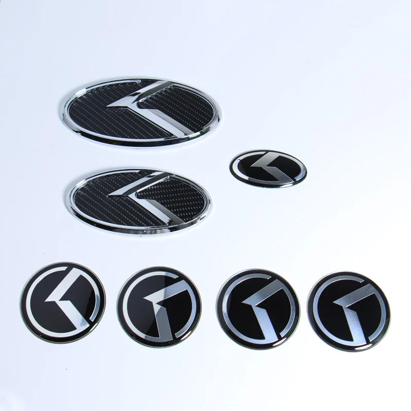 

7 piece/set For Kia K5 K3 K2 K4 Sorento modified herringbone car stickers wheel logo modified universal accessories decal