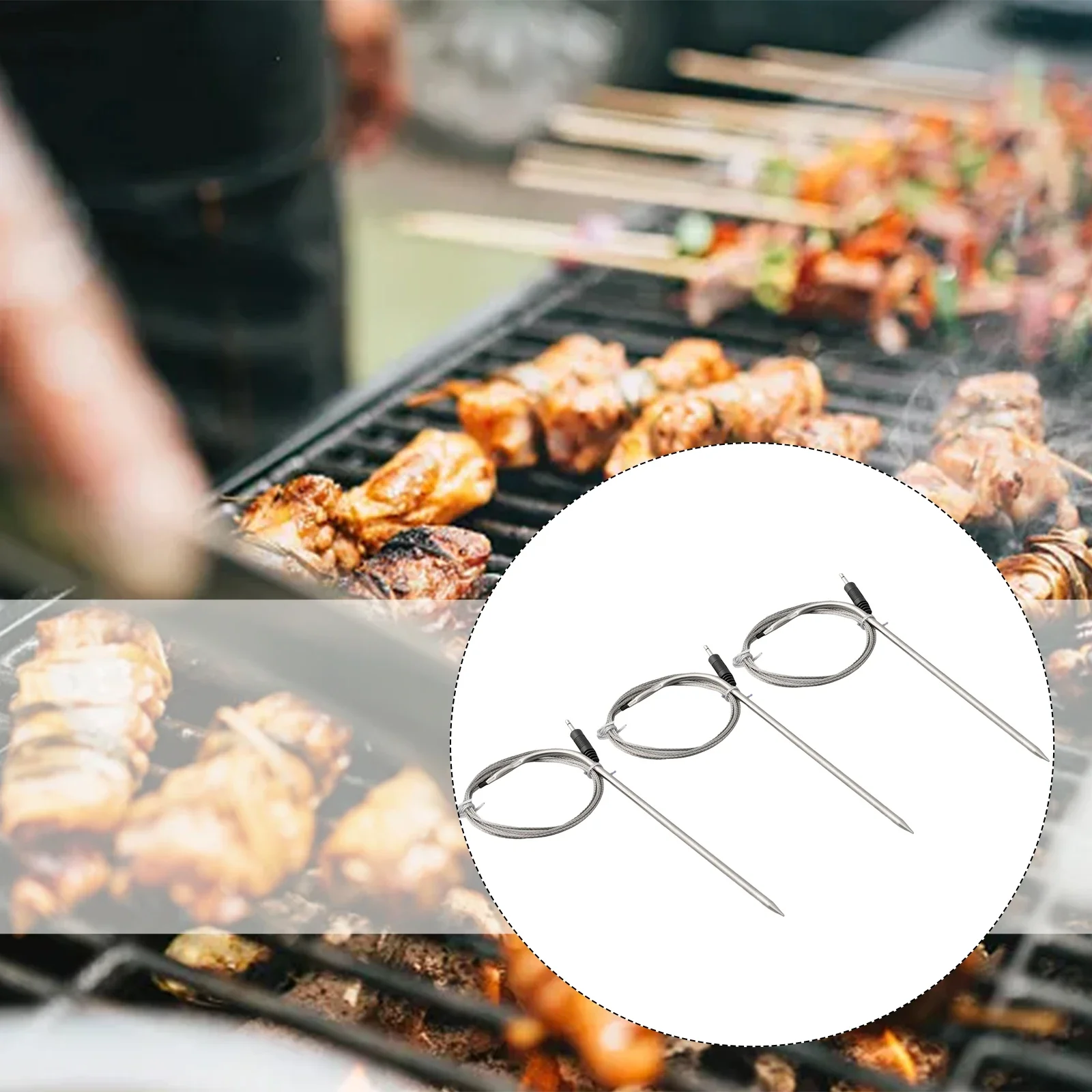 Датчик датчика зонда Сменные запасные аксессуары инструмент для барбекю