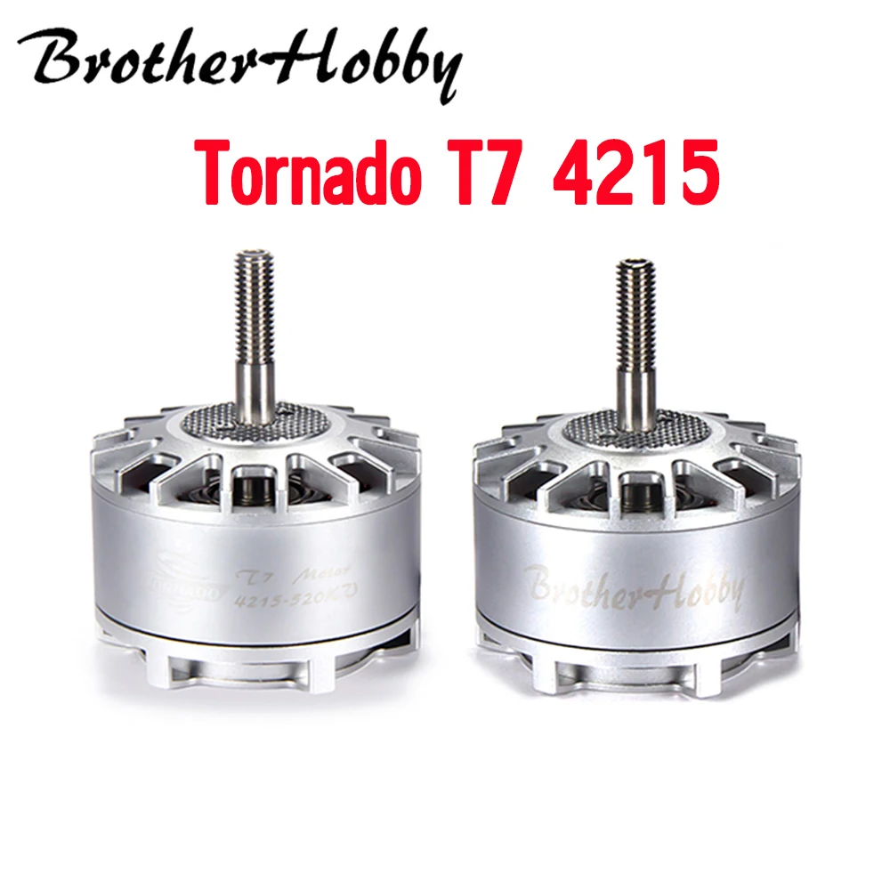 

1PCS Brotherhobby Tornado T7 4215 380KV 520KV 680KV 800KV 6-12S X-CLASS Brushless Motor for FPV Multirotor Drones