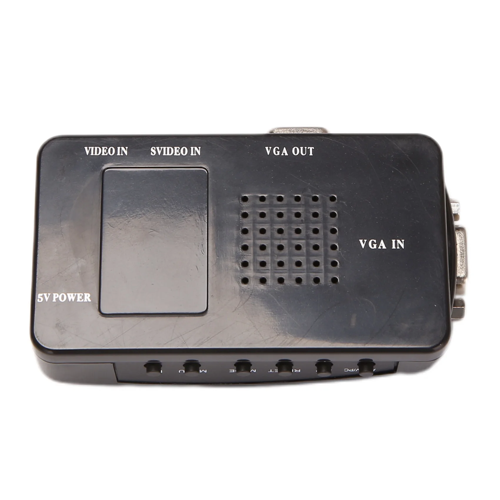 Адаптер AV-VGA Конвертер RCA VGA ПК Композитный S-Video AV-вход в ЖК-выход Переключатель