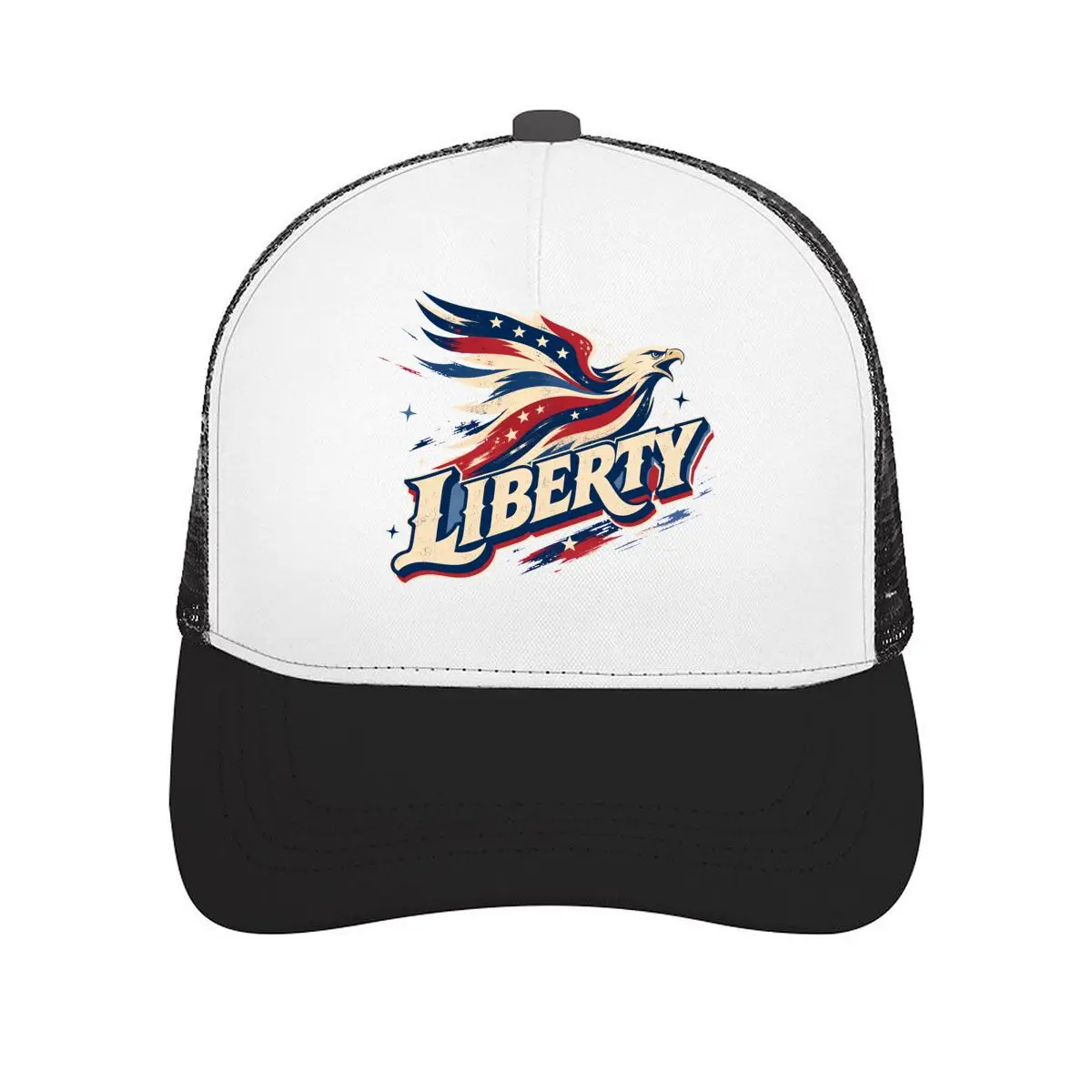 Фото Бейсбольная кепка из сетчатой ткани Patriotic Eagle Liberty Spirit Lette, повседневная кепка для активного отдыха, для женщин, унисекс, женская №1