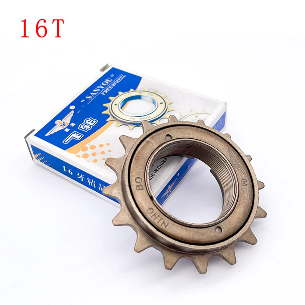 

Bicycle Gears Single Speed Wheel Flywheel 16T 18 Bicycle Bicycle Gears Flywheel High Carbon Steel Monolithic Gear