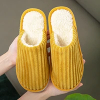 winter women slippers warm cotton slippers home slide slipper fashion embossed slippers ladies indoor all match shoes women 2022