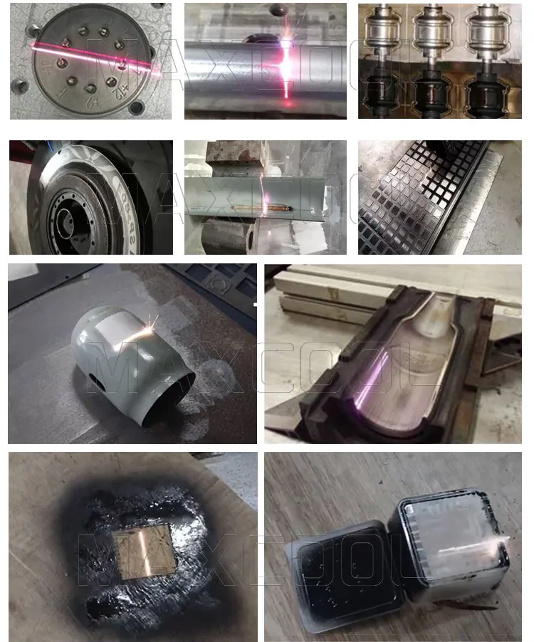 200 Вт импульсный лазерный очиститель для удаления краски от ржавчины